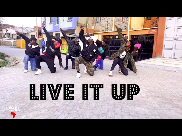 LIVE IT UP - DJ Creme ft. Redsan & Victoria Kimani (Official Dance Video) | Dance Republic Africa class=