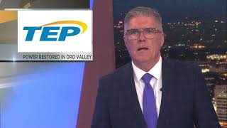 Lights back on near Oracle and Tangerine after TEP outage