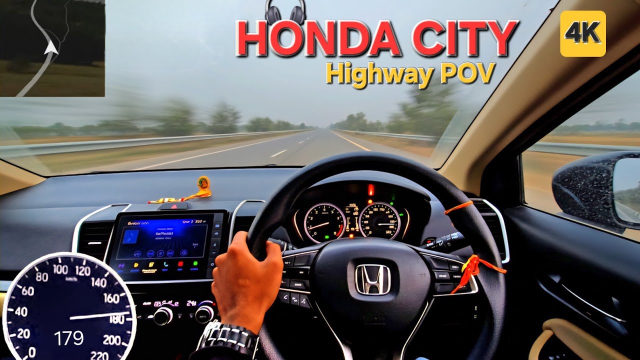 30 km in just 13 min💀| RAW High speed POV | Honda City 4K ASMR Hyper Drive [150kmph+]