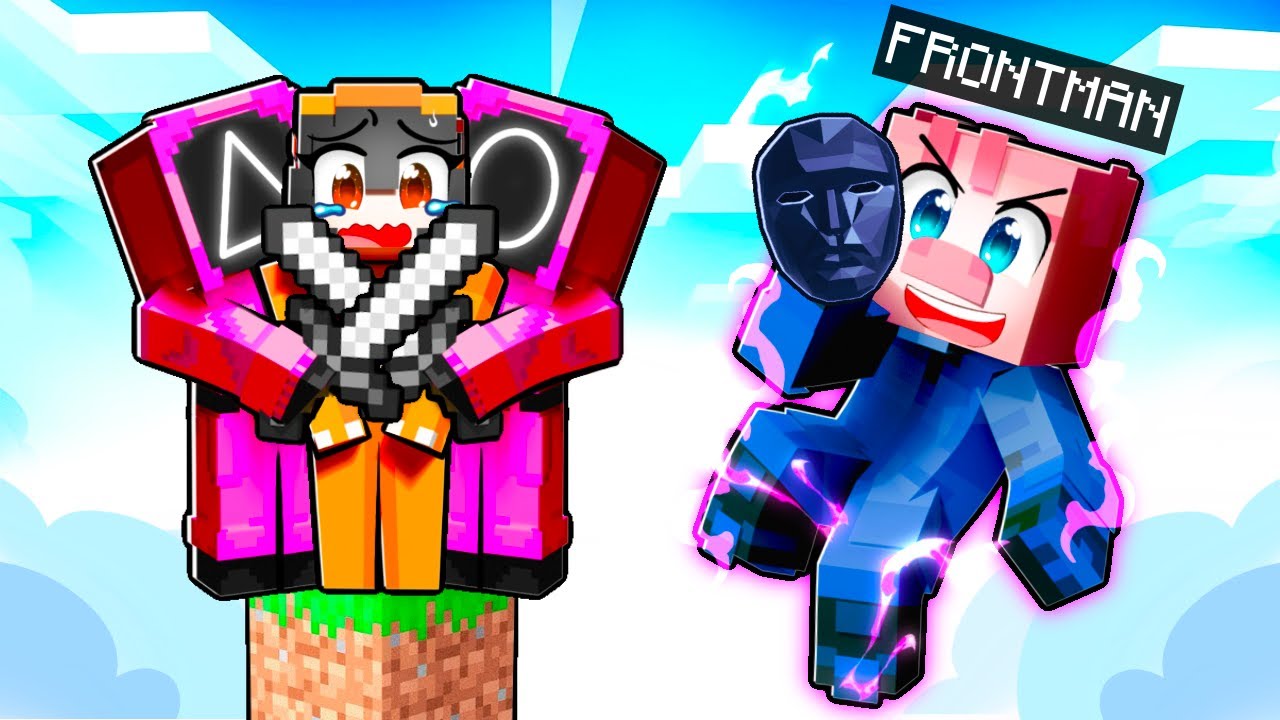 6 PŘÁTEL na SQUID GAME BLOCKU v MINECRAFTU!