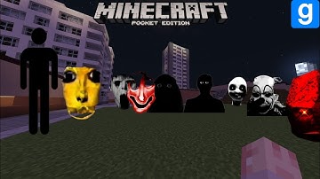 Gmod Nextbot Addon in Minecraft pe | Release now