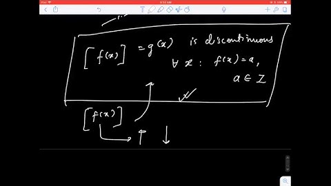Continuity involving Greatest Integer Functions || Continuity of special types of functions