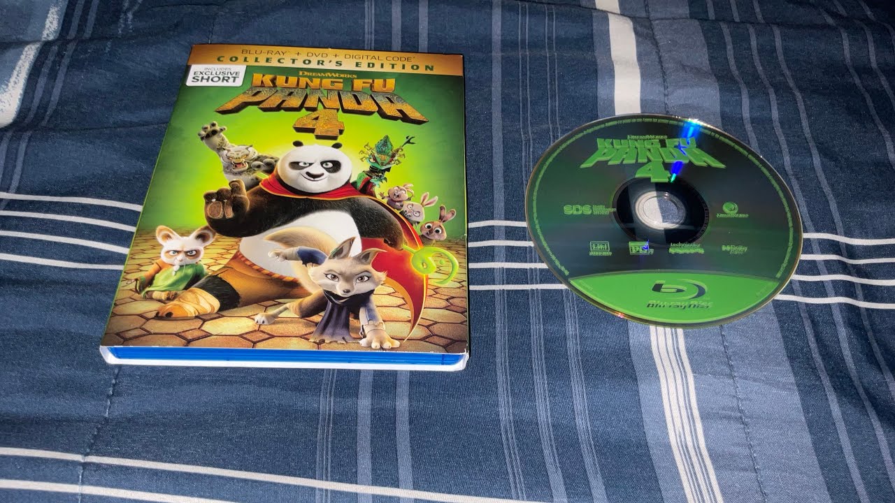 Opening to Kung Fu Panda 4 2024 Blu-ray