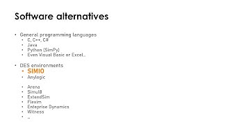 Discrete Event Simulation. Just an intro 10