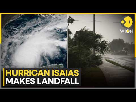 Hurricane Isaias Bears Down On Florida With Fast Winds | WION News