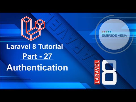 Laravel 8 Tutorial - Authentication