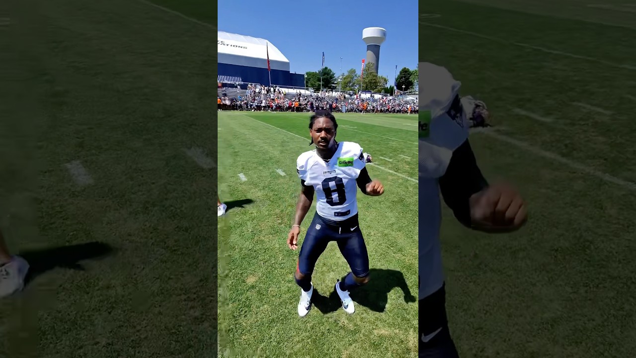 POV: you’re Drake Maye getting extra reps in 🏈 