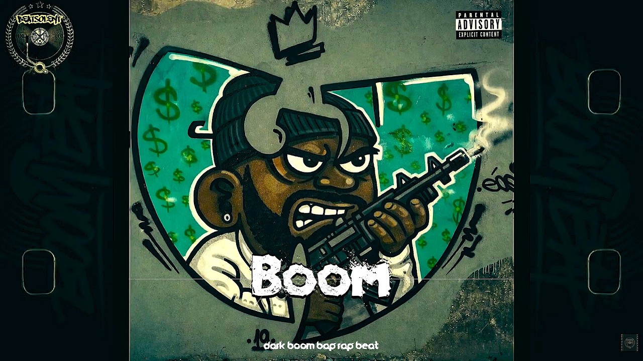 Dark Old School BOOM BAP Type Beat - "Boom" | 90s Freestyle RAP Beat | HIP HOP Instrumental