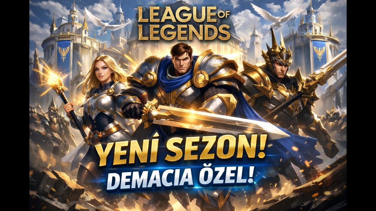 Bu Lucian Demacia’yı Yakıyor 🔥 – Yeni Sezon Demacia  ( League Of Legends )