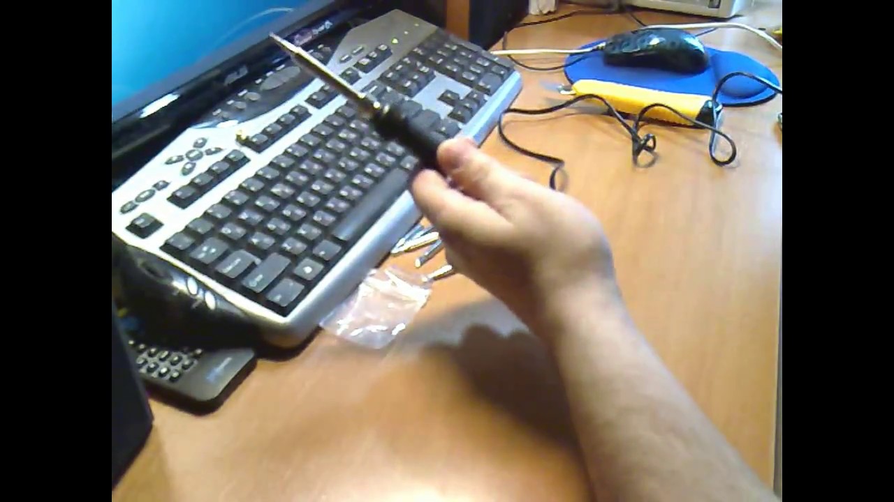 Паяльник из китая - YouTube