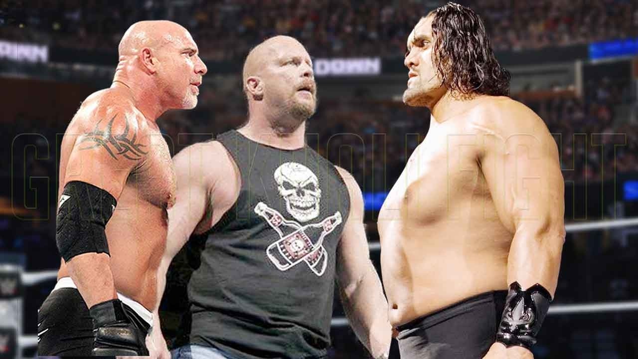 Great Khali vs Goldberg Stone Cold Match