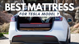 BEST Camping Mattress for Tesla Model Y  EXPED MEGAMAT AUTO