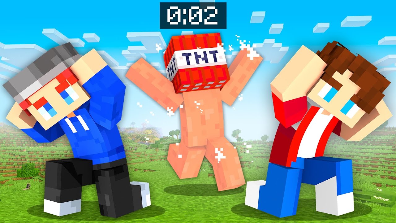 Minecraft Last to Touch TNT!