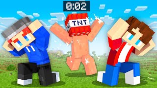 Minecraft Last to Touch TNT!