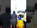 Velankanni church top view