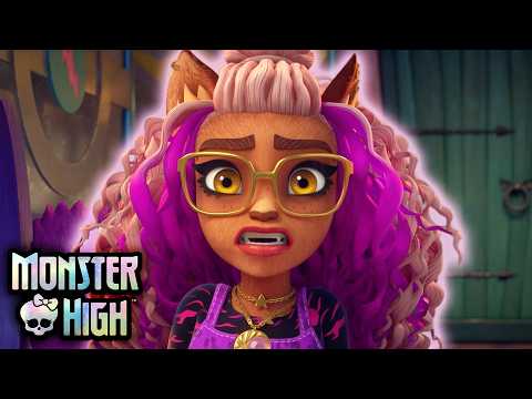 El examen parcial de Clawdeen llega en el peor momento | Monster High Spain