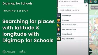 Where is the Louvre museum Searching for places with latitude & longitude with Digimap for Schools