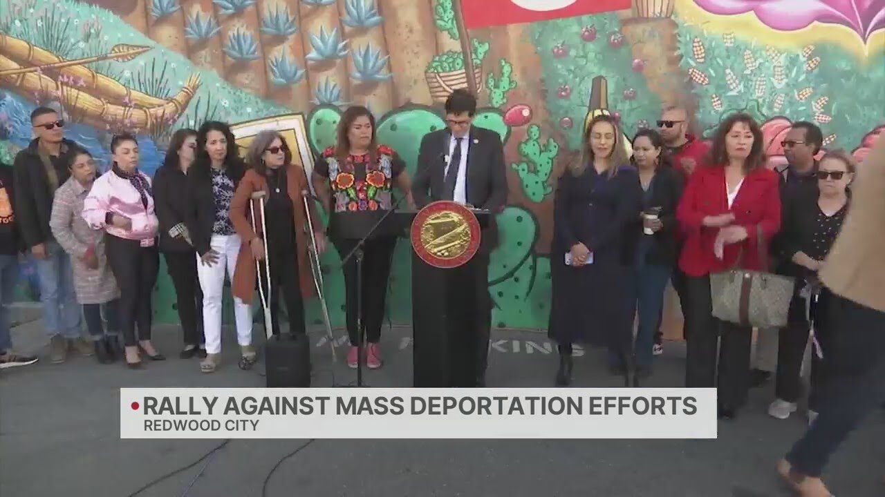 Leaders rally against mass deportation efforts - YouTube