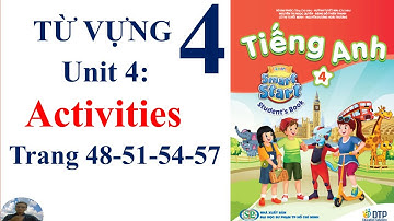 Tiếng Anh lớp 4, I learn smart start 4, Vocabulary Unit 4 ACTIVITIES // Mr DongAV