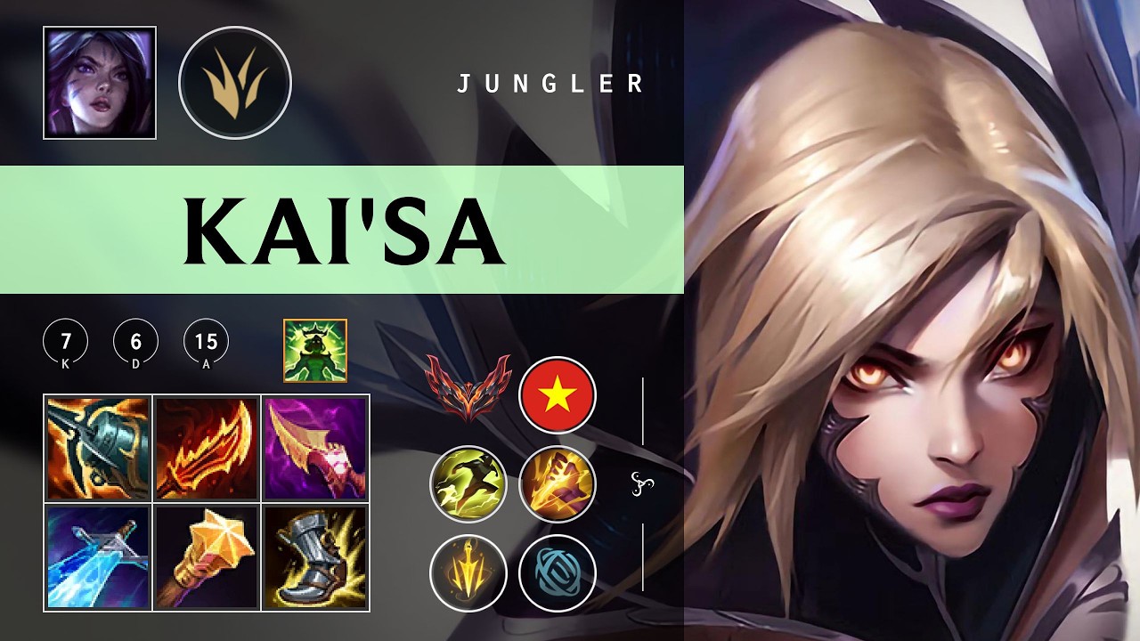 Kai'Sa Jungle vs Rammus - VN Grandmaster Patch 26.03