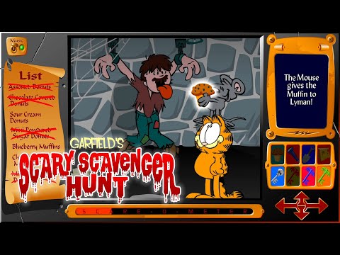 Garfield's Scary Scavenger Hunt (Full Game)