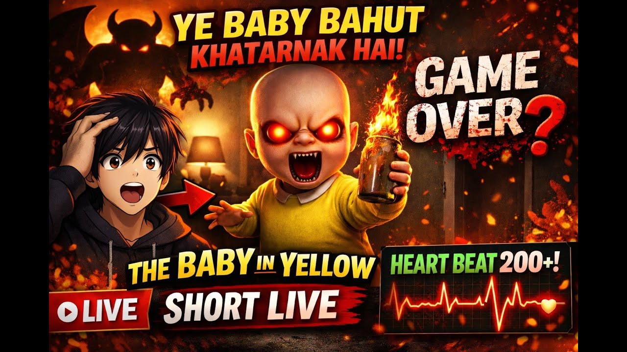 Baby in Yellow Live Gameplay 🔥 | Ye Baby Normal Nahi Hai 😨
