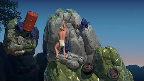 A Difficult Game About Climbing | Full Playthrough + True Ending | No Commentary