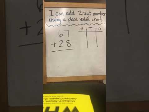 2-Digit Addition using the Place Value Chart