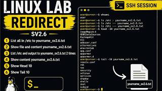 Linux Redirect Tutorial Using SSH | Part 7