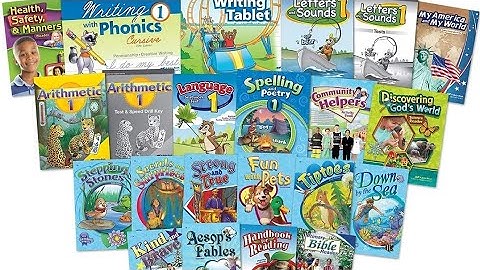 Abeka Grade 1 Child Kit -Cursive