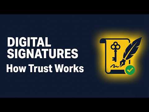 Digital Signatures Explained - Authentication, Integrity & Non-Repudiation