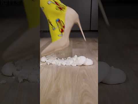 Yellow Sock Heels vs macaroons