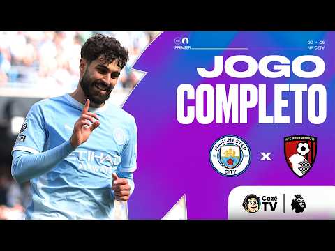 JOGO COMPLETO: MANCHESTER CITY X BOURNEMOUTH | PREMIER LEAGUE 26/27 | 1ª RODADA