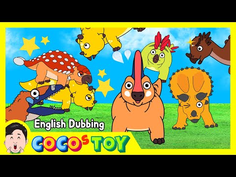 50minㅣEn Dubbing｜A collection of 5 stories about dinosaur <strong>fights</strong>｜kidstoon, dinosaur names｜CoCosToy
