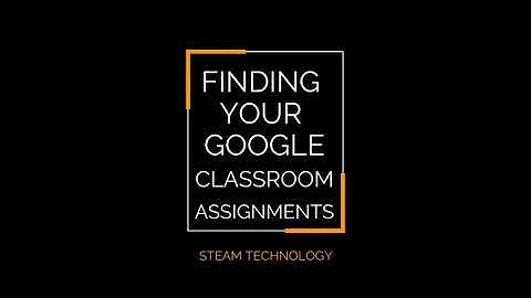 Finding Assignments In Google Classroom(iPad)