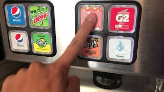 Fountain Drink at the Taco Bell