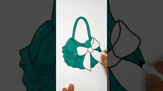 ASMR Bag Painting #asmr #drawing #art #coloring #satisfying