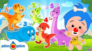 five little dinosaurs extended version learn count dinosaurs