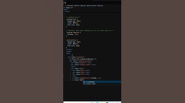 Membuat Animasi Loading Sederhana dengan HTML & CSS | Micro CSS Loader