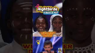 SOMETHING 🤔🎗 #cancer Patient at AGT #simoncowell #tribute #shorts #music #nightbirde #jane #trending