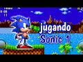 jugando Sonic 1