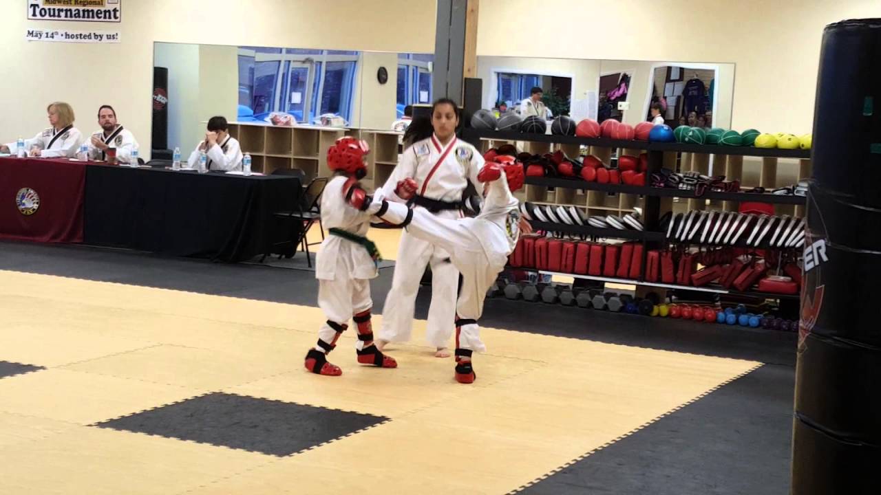 Nicholas Taekwondo Purple Belt Test Sparring 1 YouTube