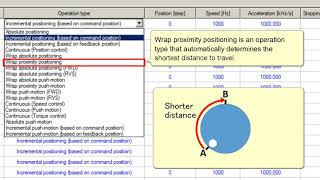 MEXE02 Support Software: AZ Series Wrap Positioning Operation for Indexing screenshot 3