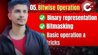 bitwise operations | ACD CP Course lec-4 | watch at 2x | bit-ops
