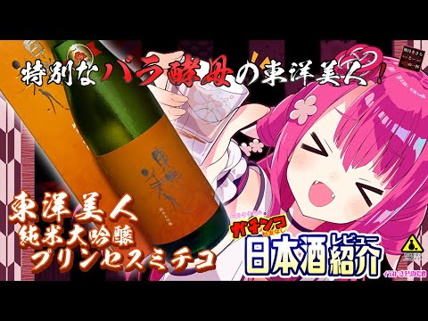【東洋美人】如月ささらのガチンコ日本酒レビュー！【純米大吟醸 プリンセスミチコ】