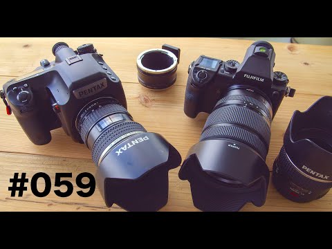 Vlog059「PENTAX645Z vs FUJI GFX50S（簡易版）」