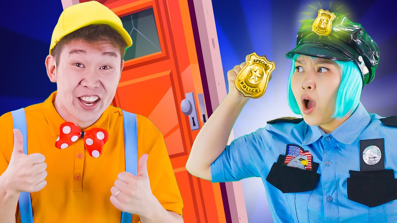 Knock Knock, Who's at the Door? | Kids Songs And Nursery Rhymes