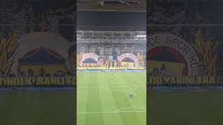 Fenerbahçe Galatasaray Maç Öncesi Muhteşem Koreografi Gösterisi Çe