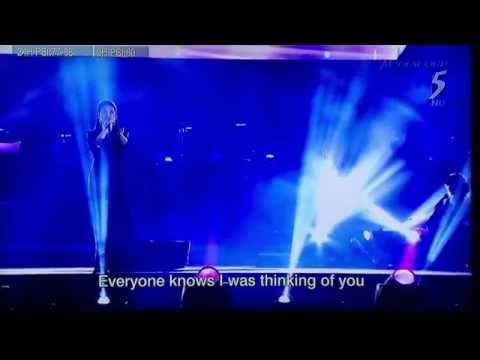 Tracy Huang 黄莺莺 Feelings + 哭砂 Sing50 Concert 7 Aug 2015 @ Singapore Sports Hub