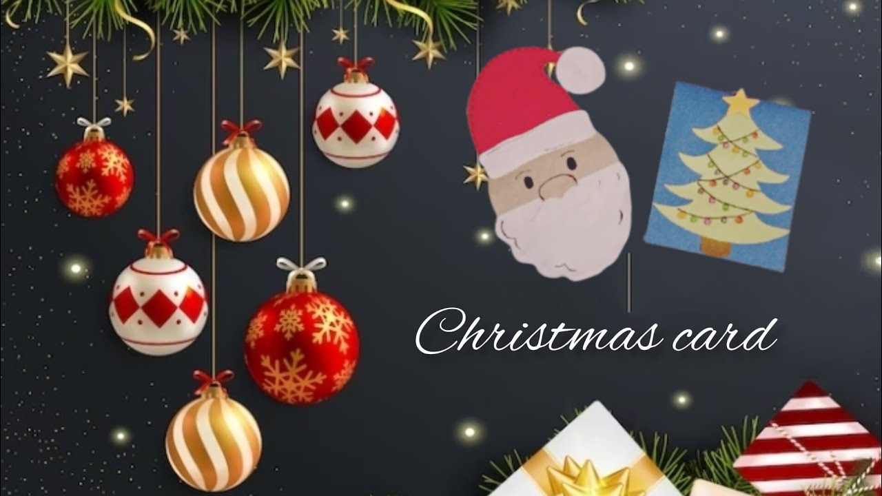 How to make Card for Christmas/How to make Card for Christmas day
